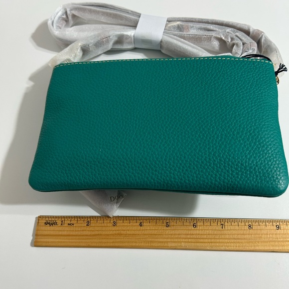 Dooney & Bourke Fold‎ Over Crossbody with Gold Hardware